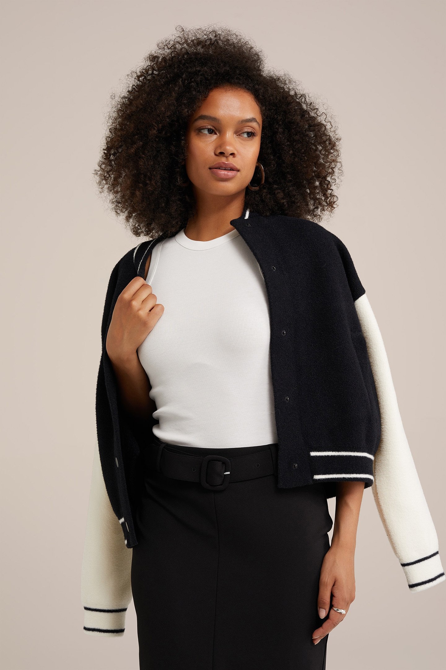 KNITTED CARDIGAN BLACK 5