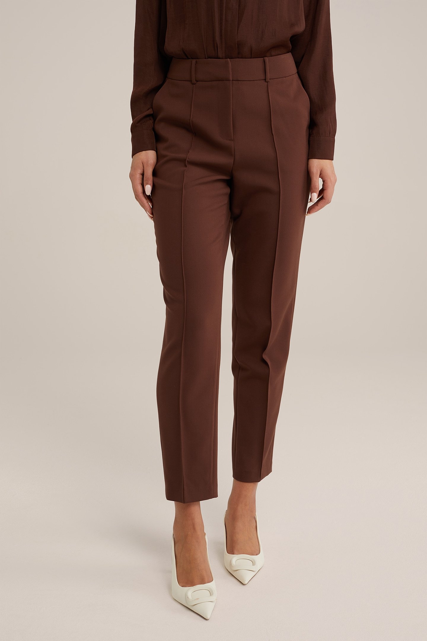 TROUSER DARK BROWN 1