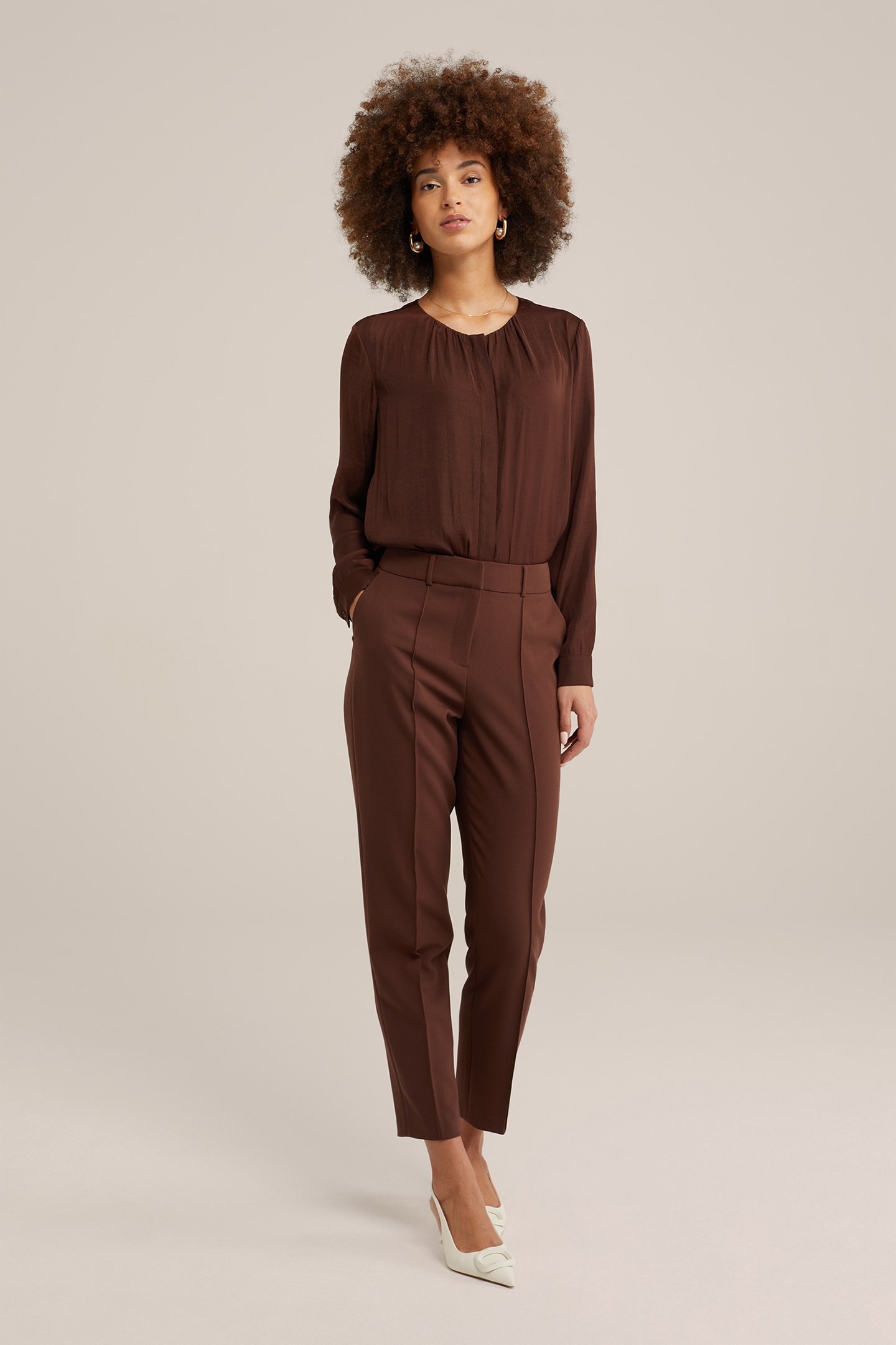 TROUSER DARK BROWN 3