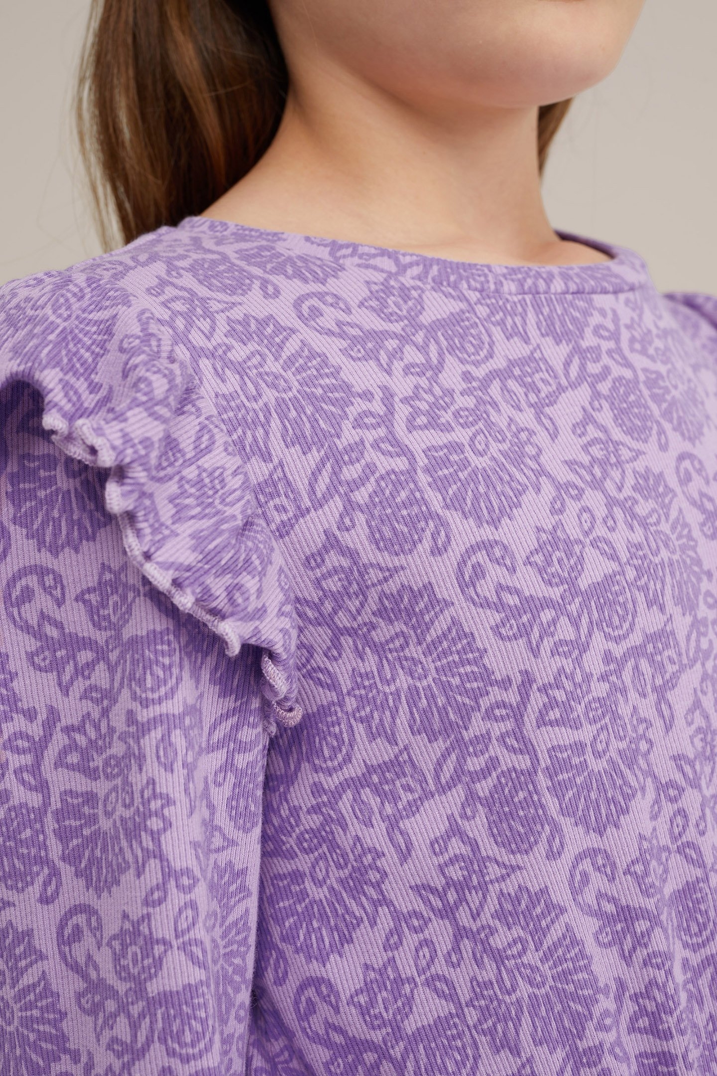 DRESS MID LENGTH LILAC 5