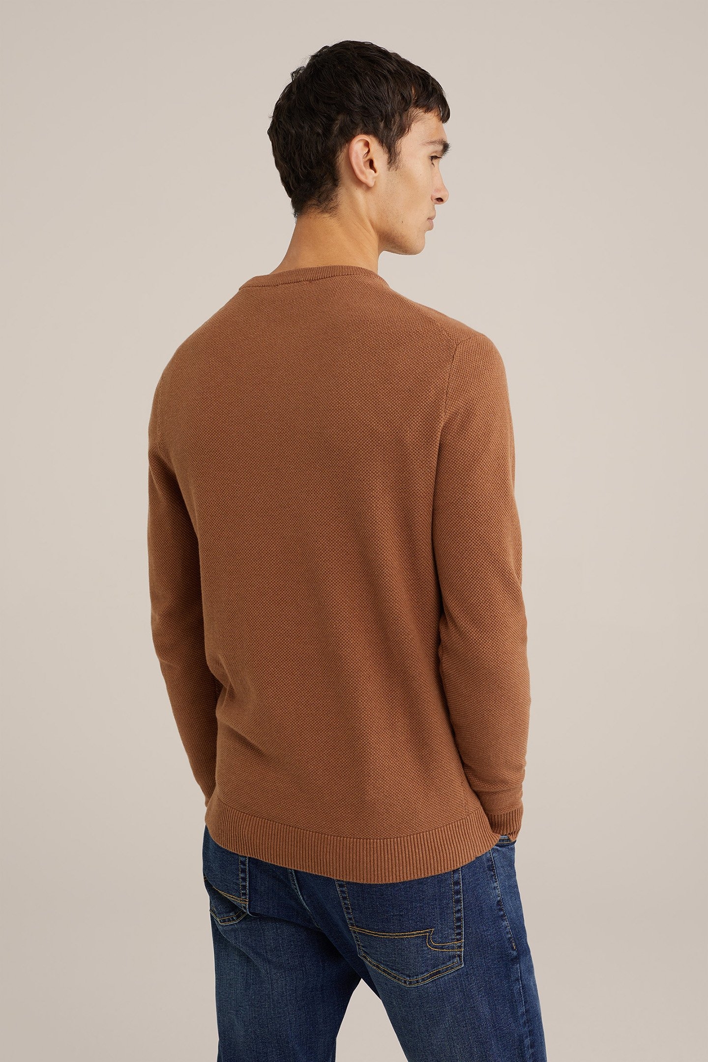 PULLOVER LIGHT BROWN 2