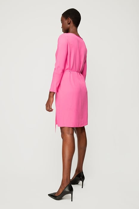 DRESS SATIN NO RUFFLE CARMINE ROSE 2