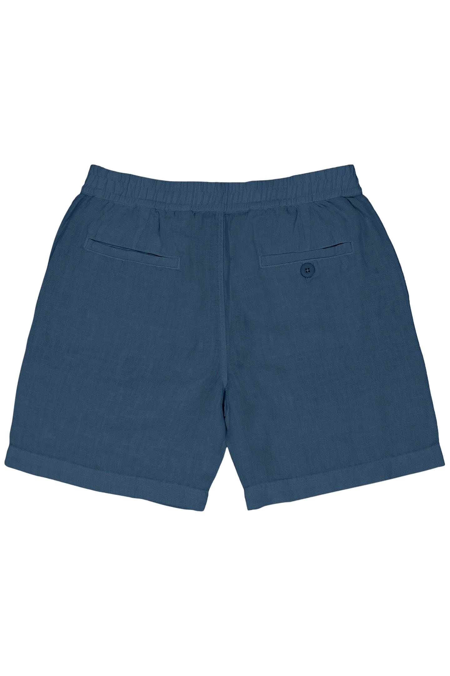 LONER LINEN SHORT IRIS BLUE 4