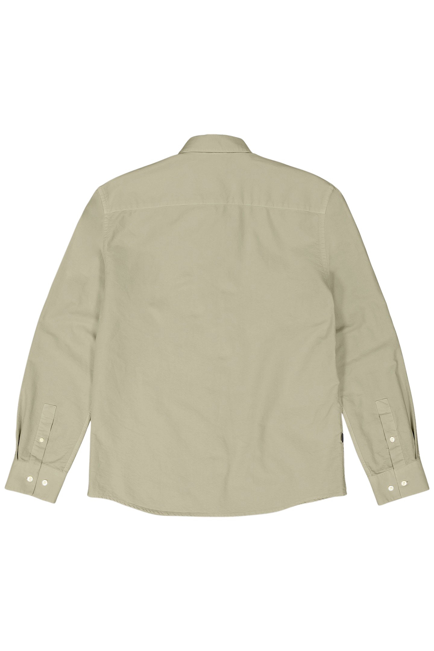 AIDAN COTTON OXFORD SHIRT GRANITE GREEN 4