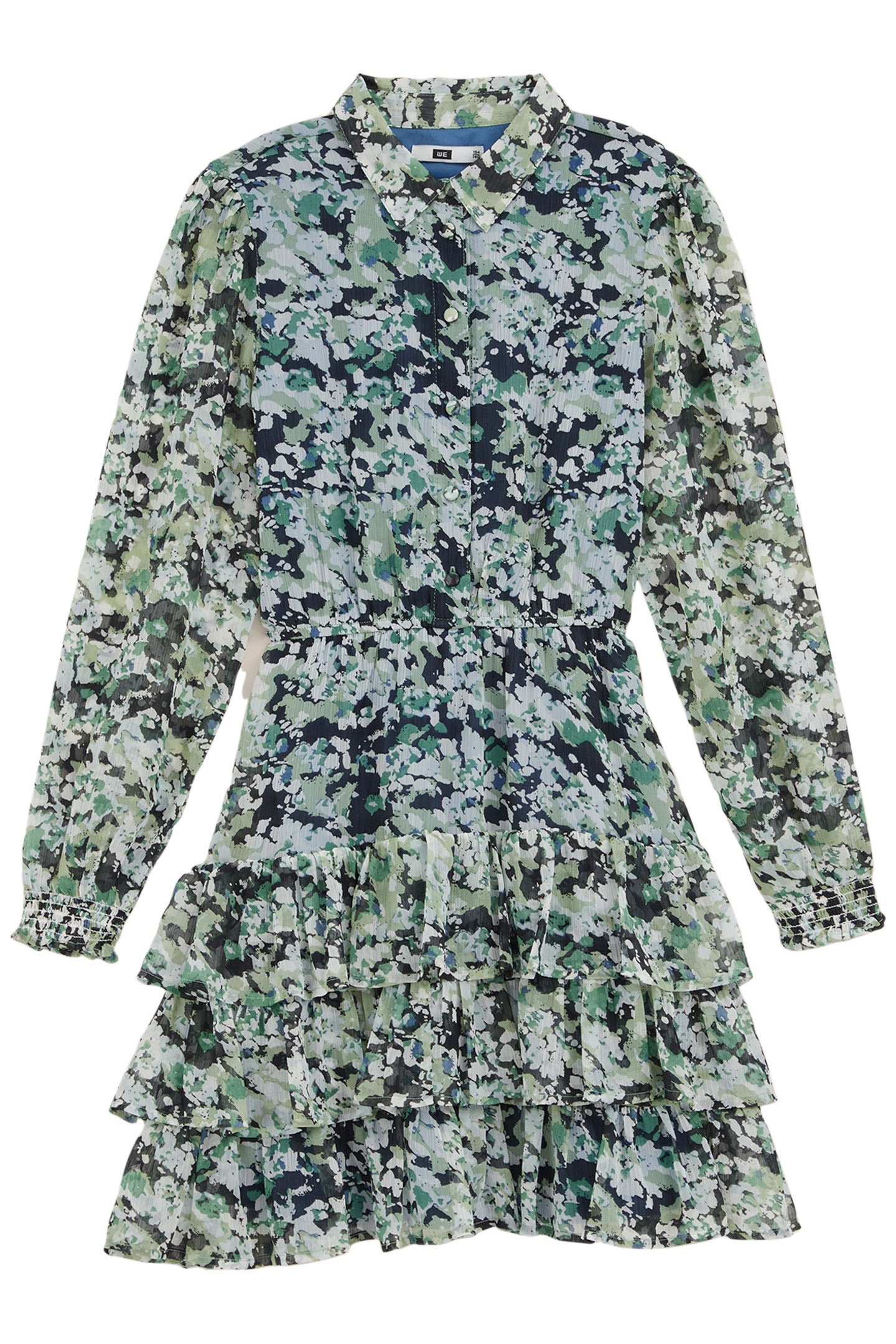 DRESS MID LENGTH LIGHT GREEN 3