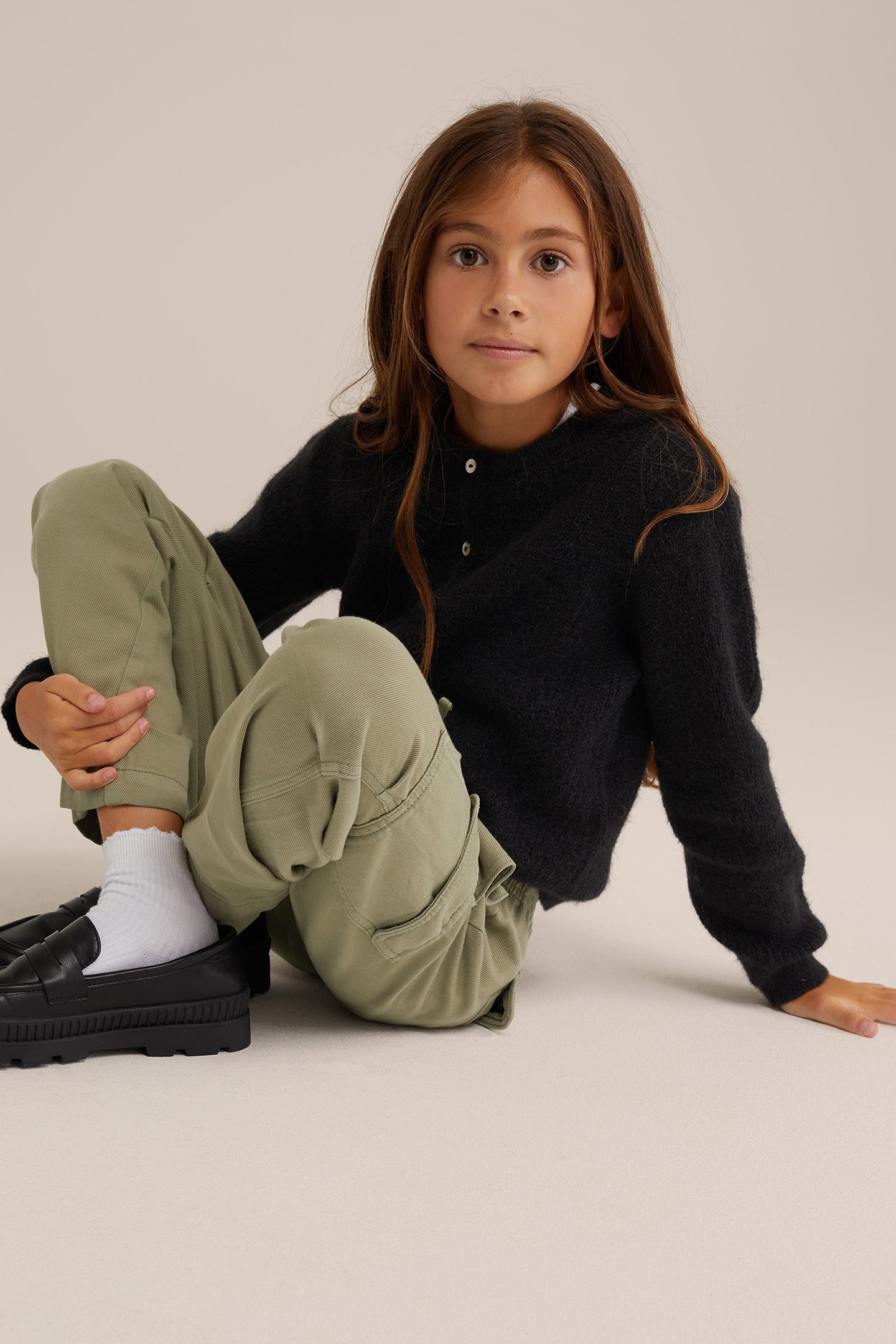 CARGO PANTS OLIVE GREEN 5