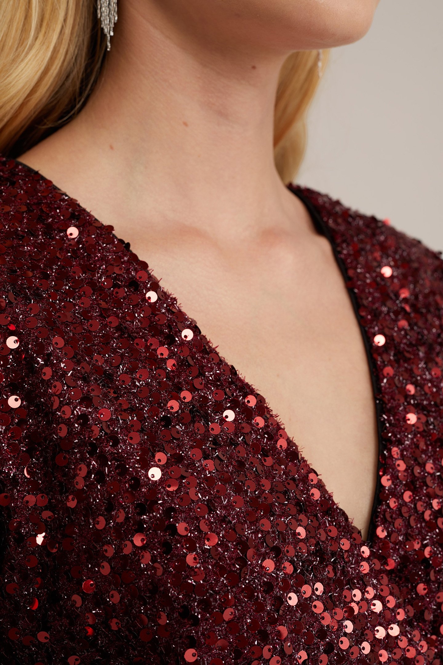 DRESS SHORT VINTAGE RED 5