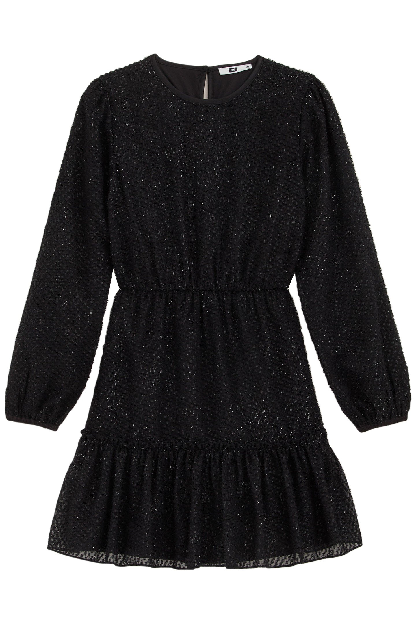 DRESS MID LENGTH BLACK 3