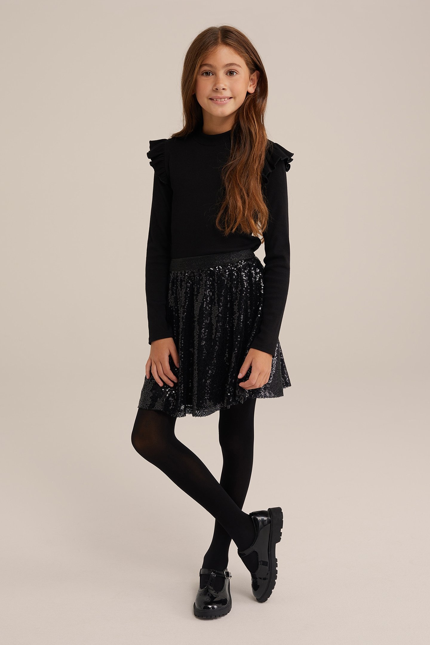 SKIRT MINI LENGTH BLACK 2