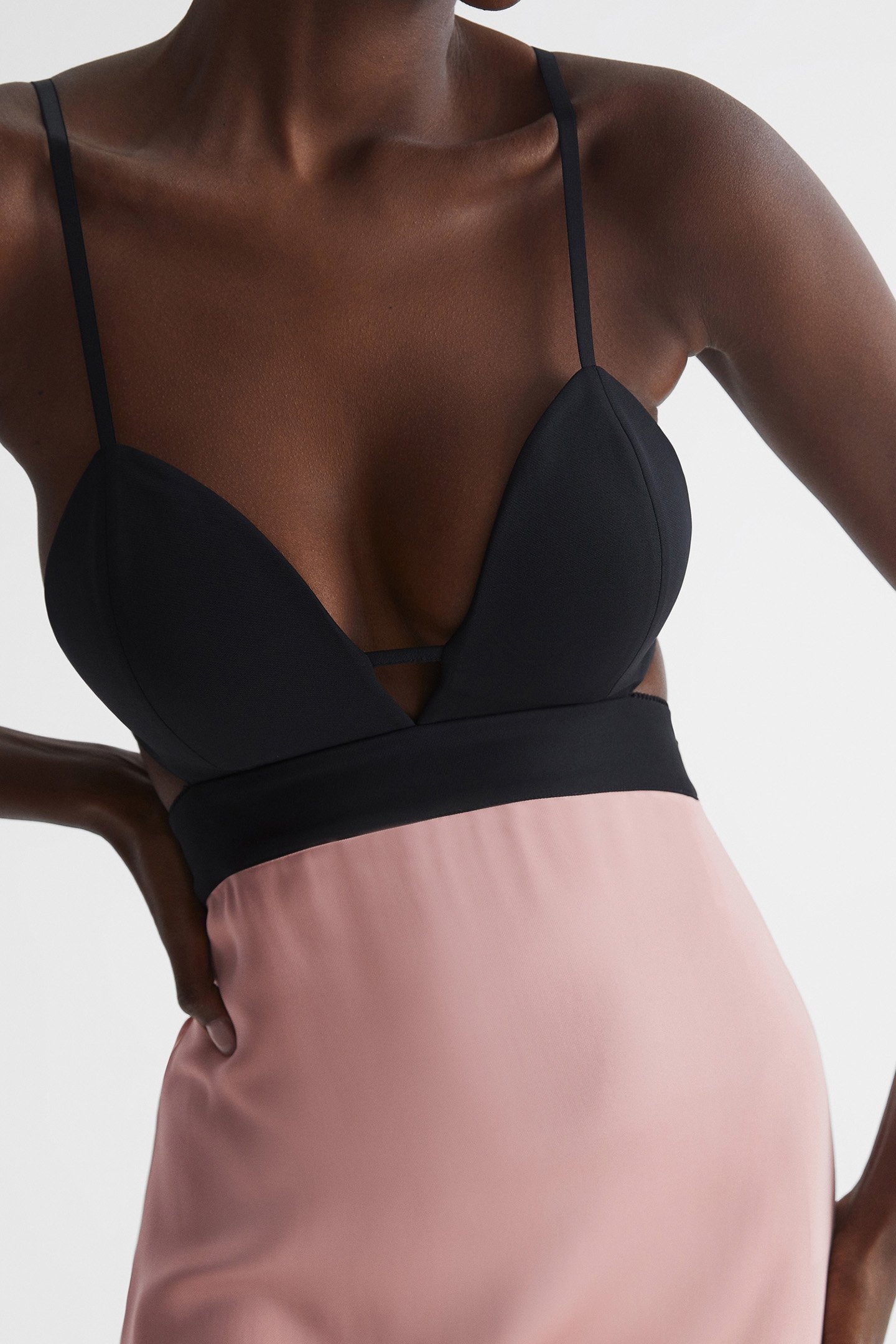 CARA-CUT OUT SLIP DRESS PINK 5