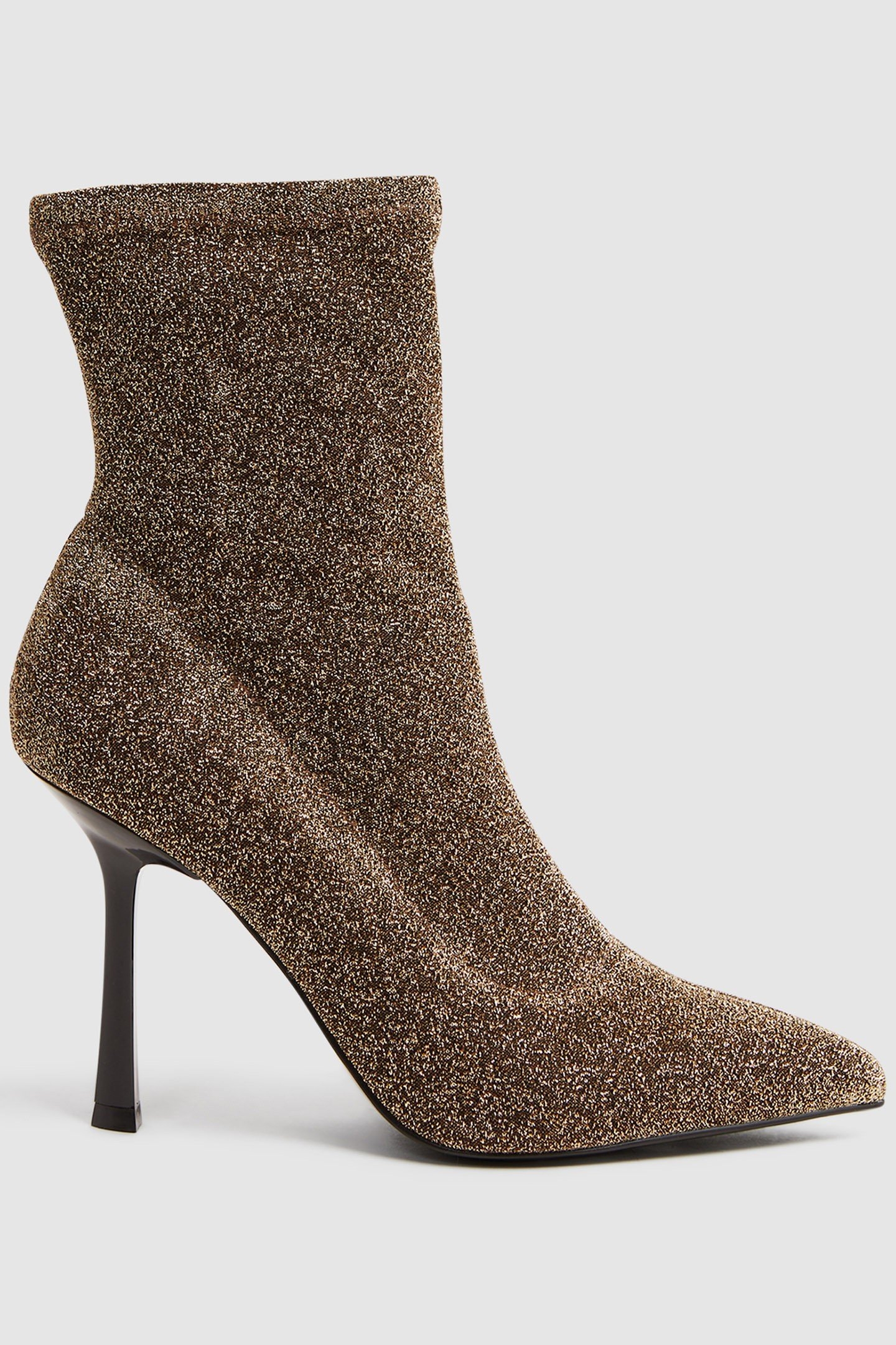 HEELED ANKLE BOOT BRONZE 1