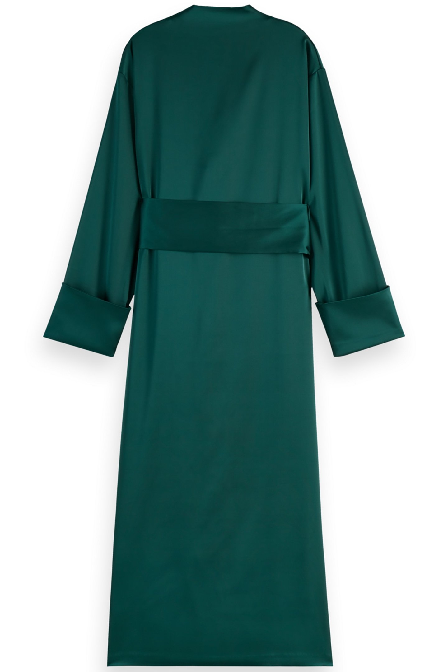 KIMONO MIDI DRESS CYPRESS GREEN 4