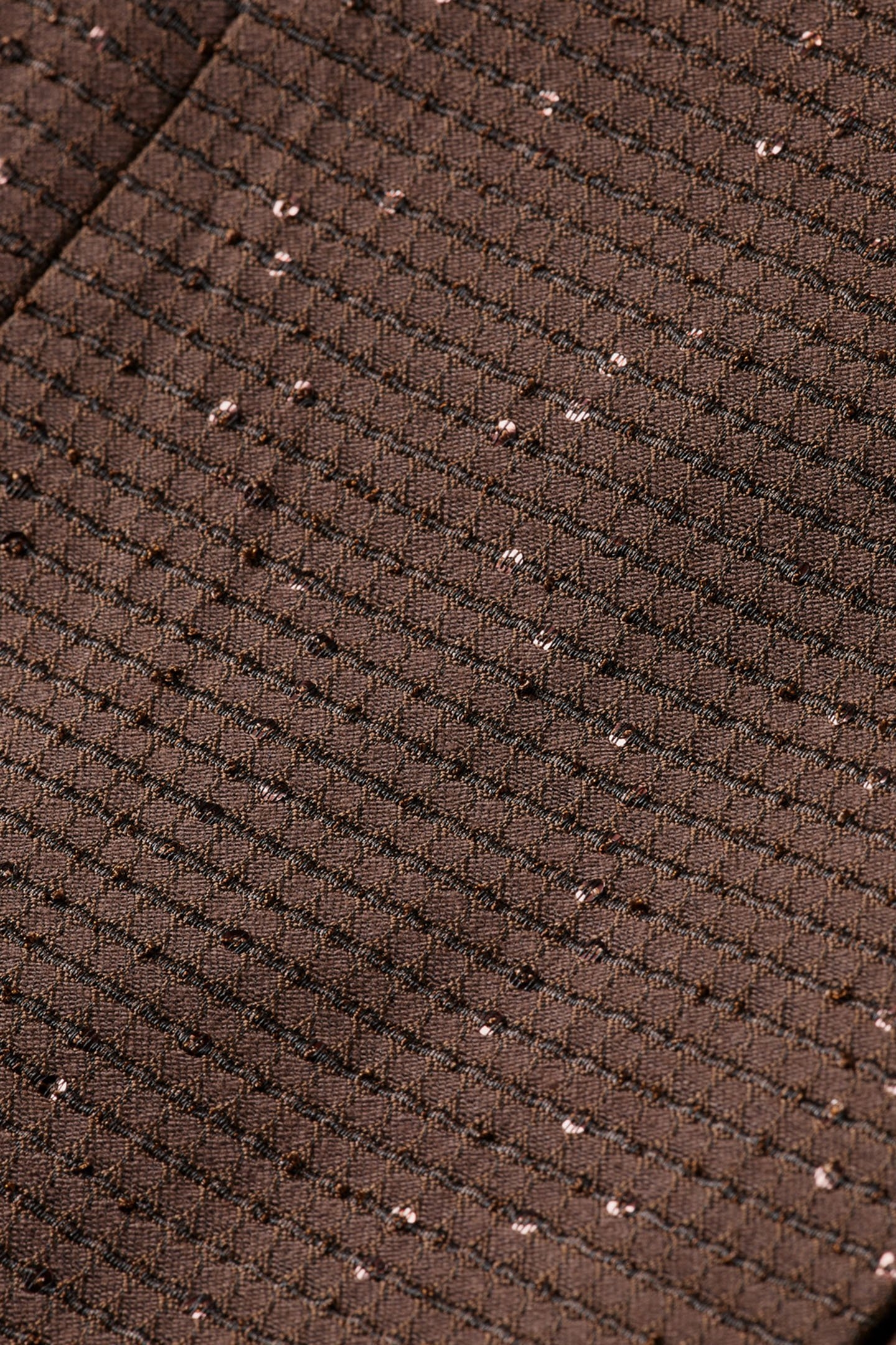 SEQUIN JACQUARD SB BLAZER COFFEE 3