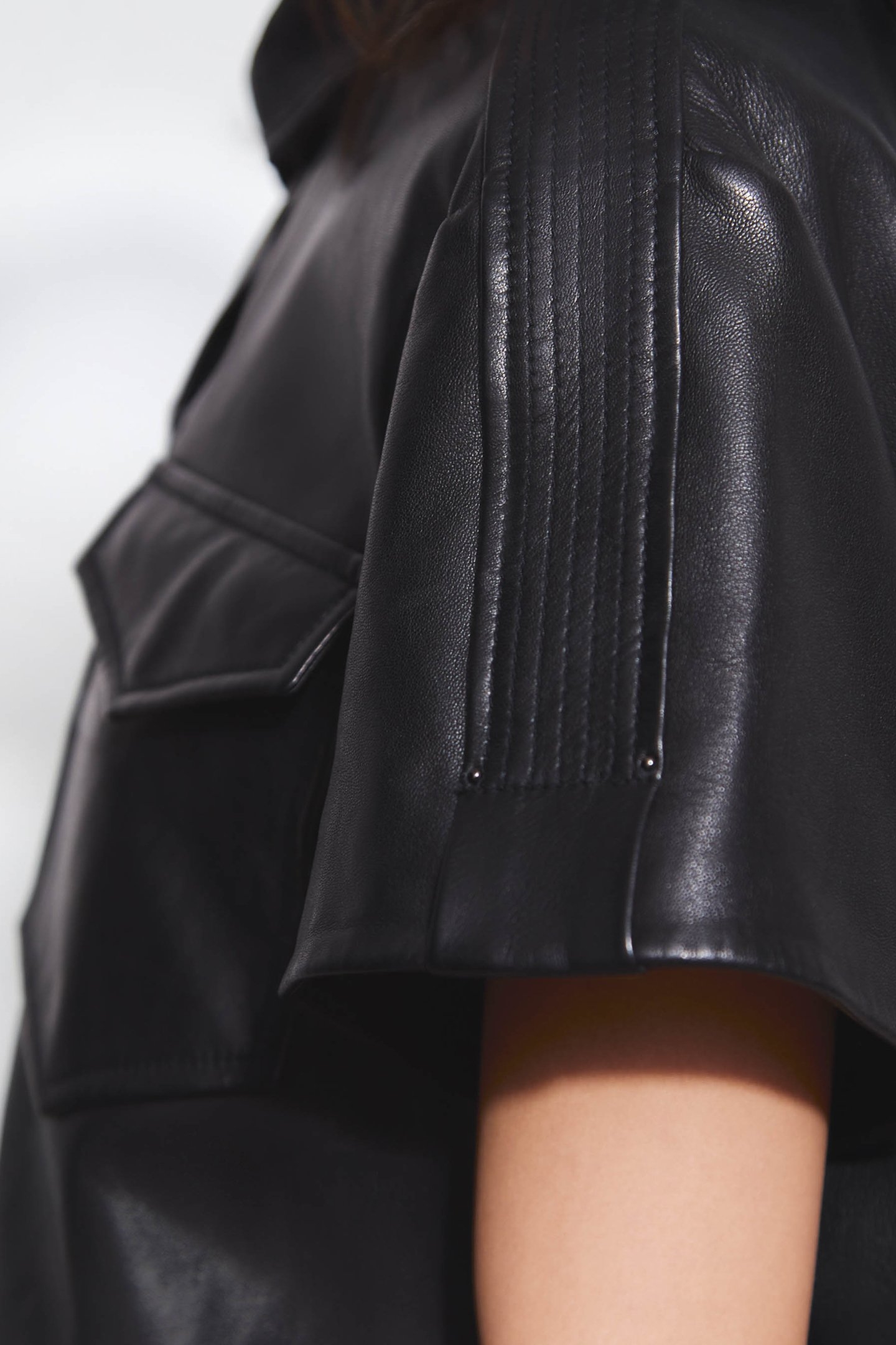 PURE EDITION – BLACK LEATHER SHIRT 6