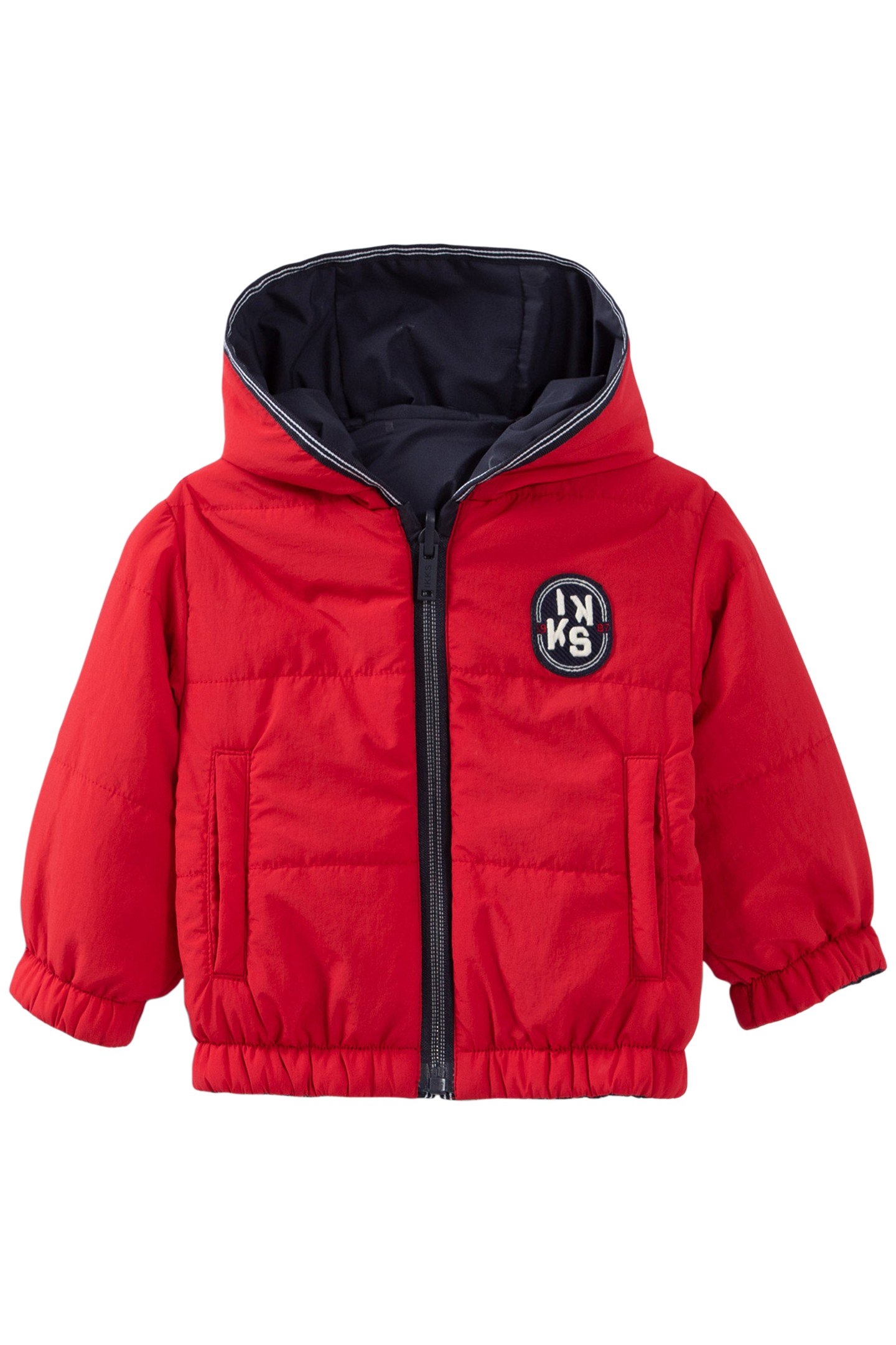 BOYS’ NAVY/RED REVERSIBLE BODYWARMER 3