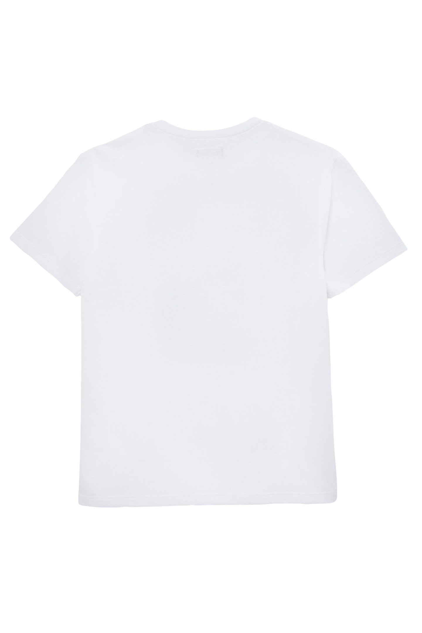 BOYS’ WHITE ORGANIC COTTON T-SHIRT, DEAUVILLE IMAGE 2