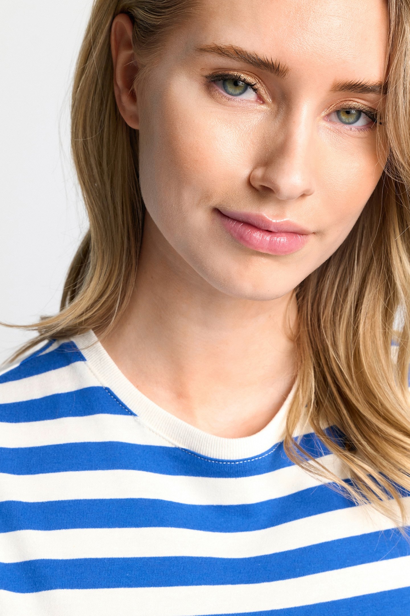 DRESS WITH FRINGES ORGANIC AZZURE BLUE 5