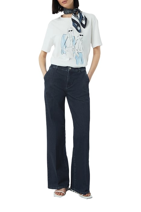 COMMA JEANS BLUE-DENIM 2