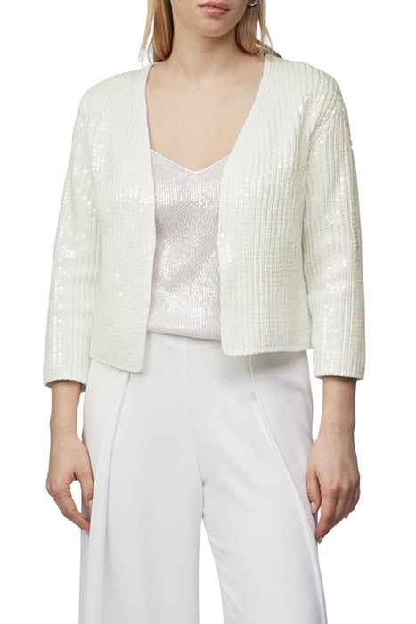 COMMA CARDIGAN WHITE 1