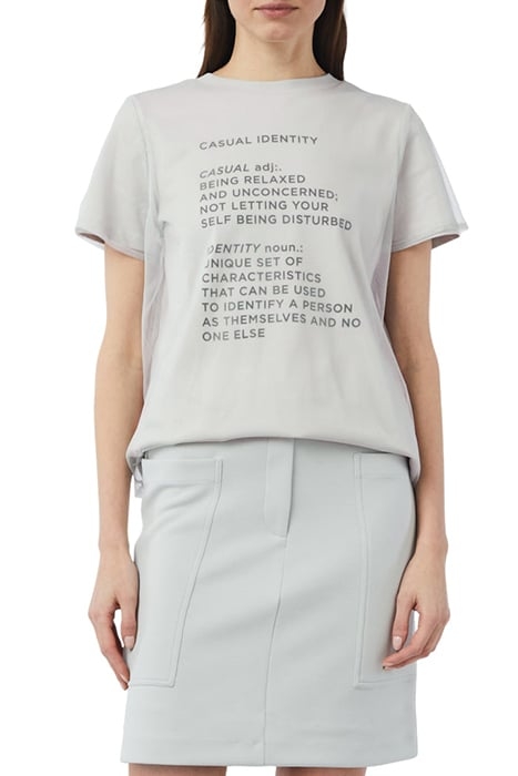 COMMA T-SHIRTS LIGHT-GREY 1