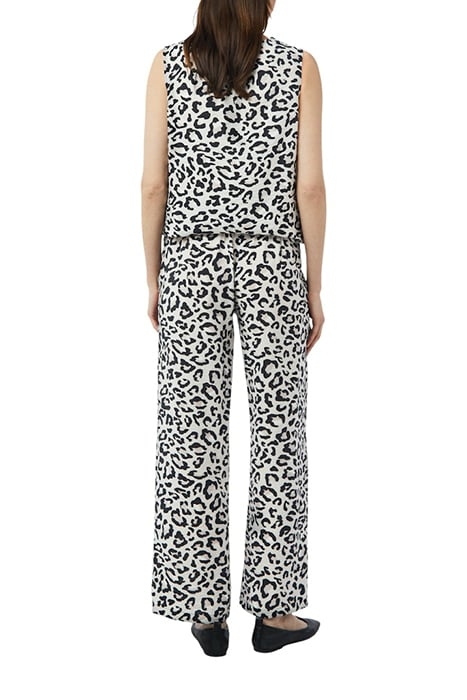 COMMA BLOUSES GREY/BLACK 2