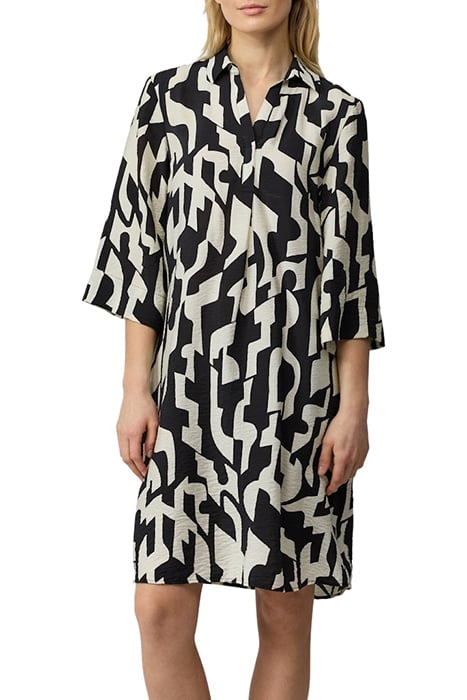 S.OLIVER DRESSES GREY/BLACK 1