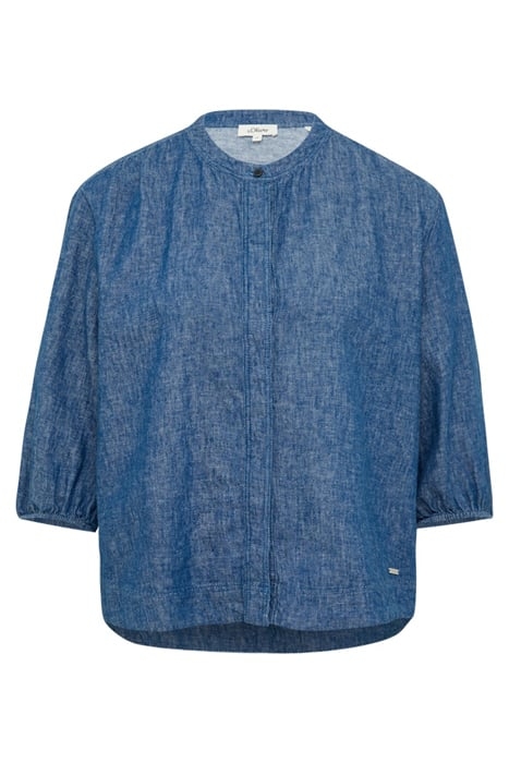 S.OLIVER BLOUSES BLUE-DENIM 3