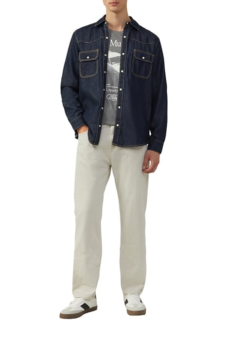 S.OLIVER SHIRTS BLUE-DENIM 2