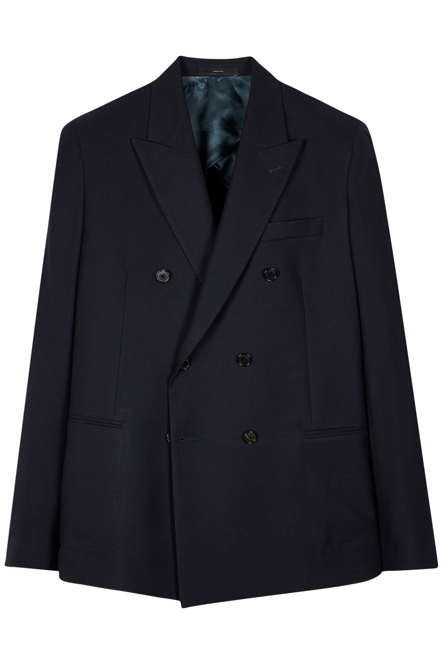GENTS SLIM FIT 6 BTN DB JACKET NAVY 1