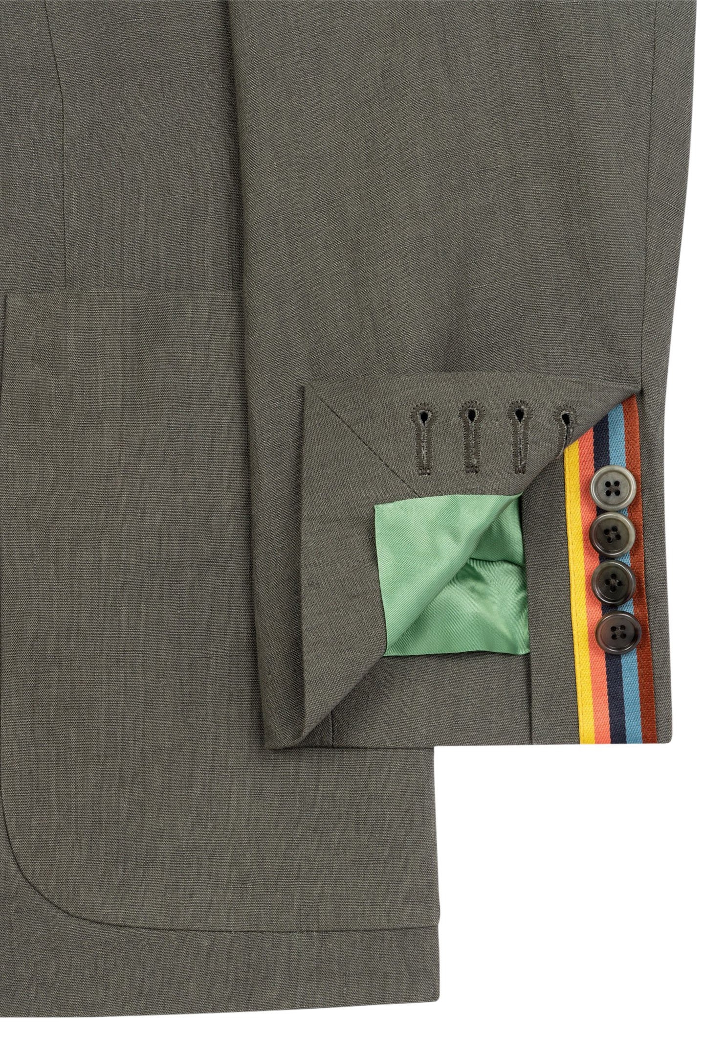 MENS 2 BTN PATCH POCKET JACKET VERY DARK GREEN 8