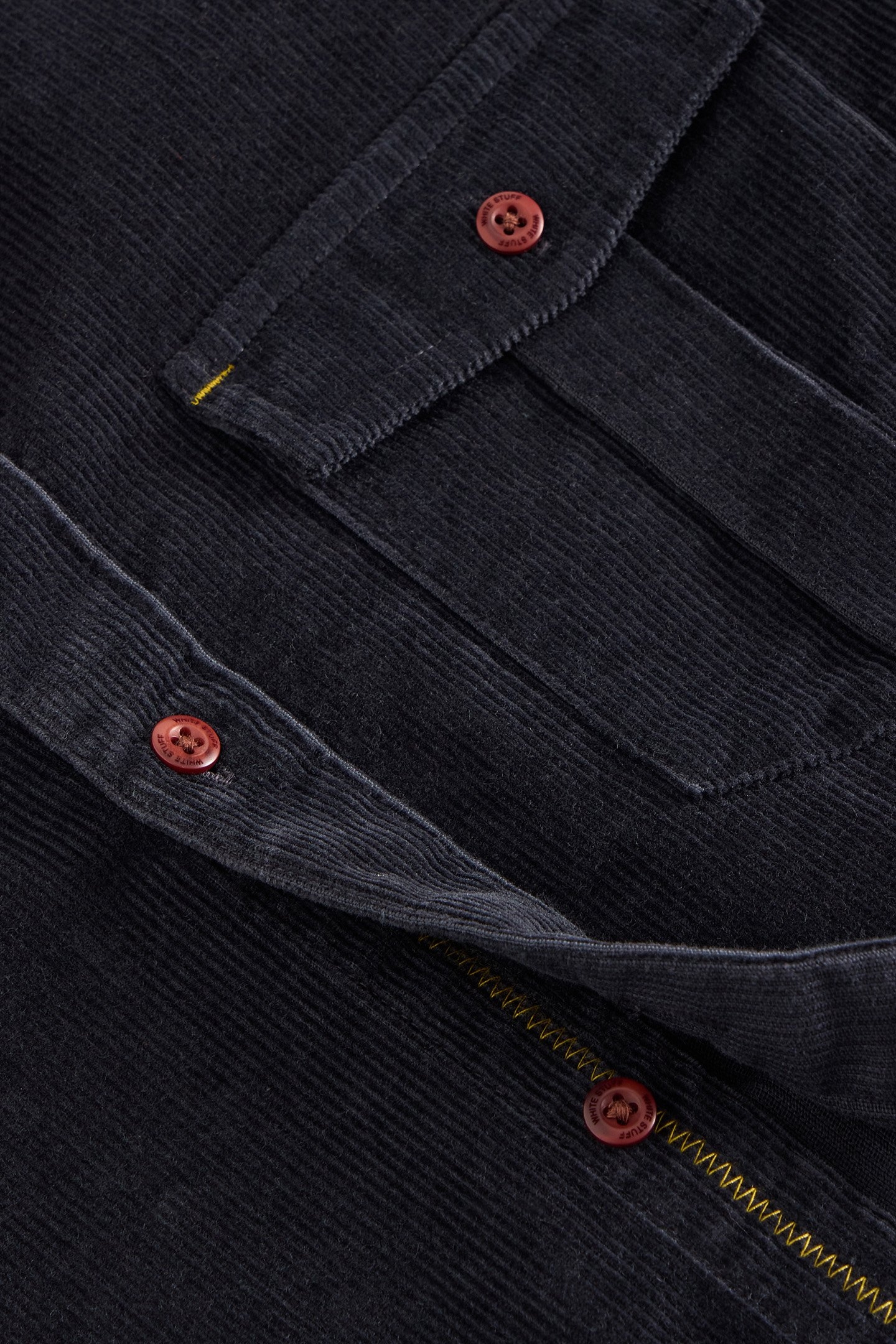 GRIFFIN CORD SHIRT DARK NAVY 6