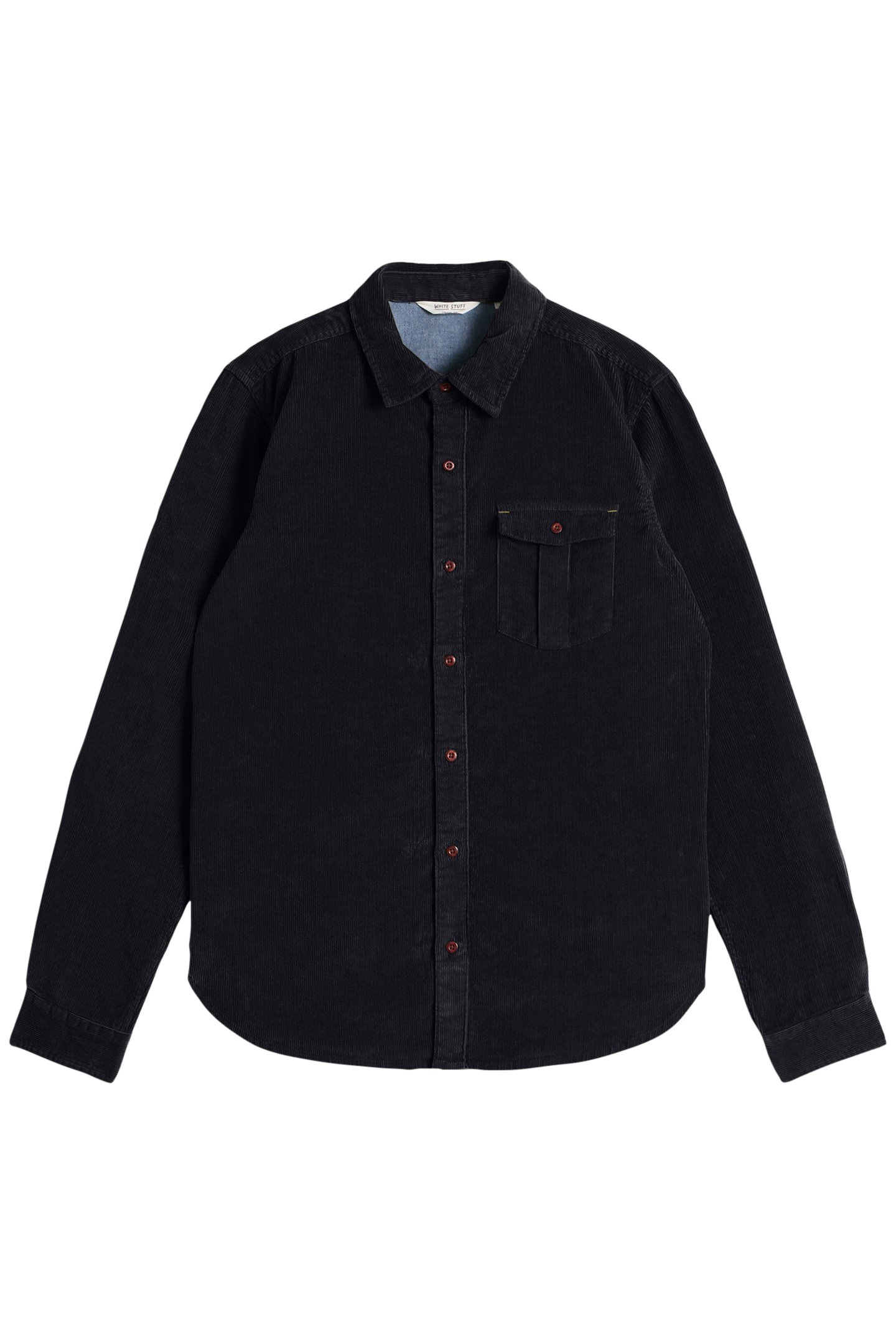GRIFFIN CORD SHIRT DARK NAVY 3