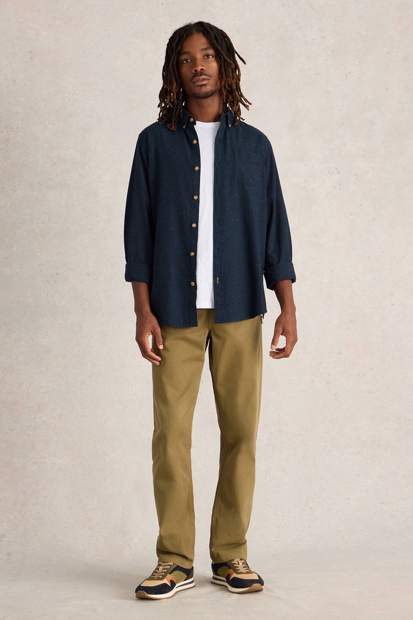 NEP OXFORD SHIRT DARK NAVY 1