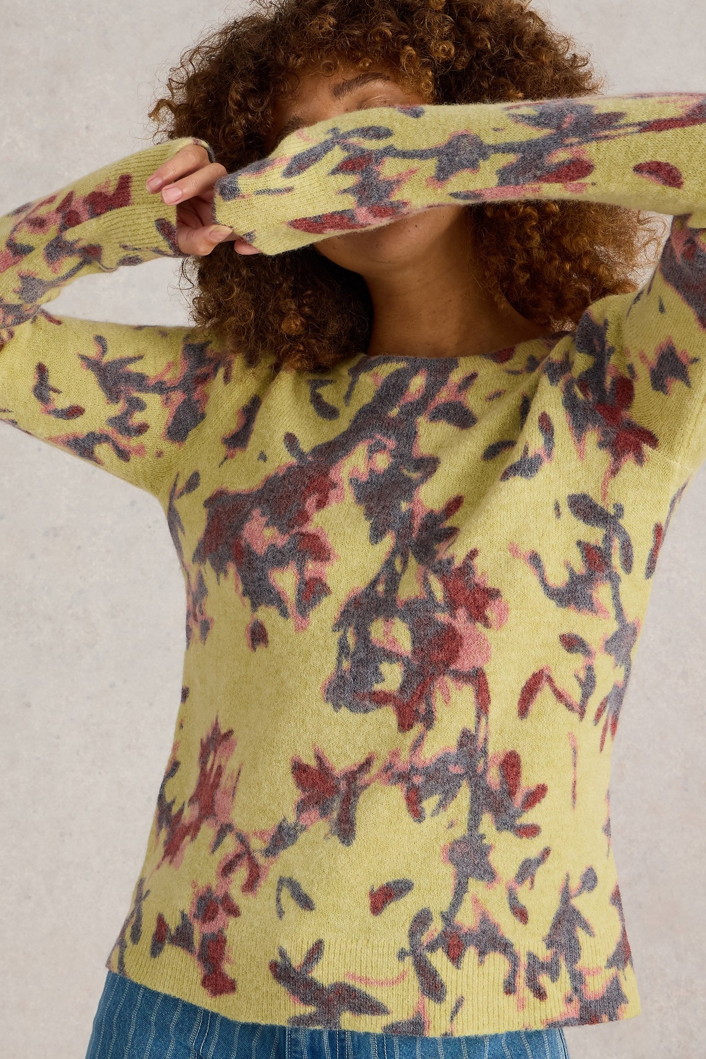 JODIE JUMPER YELLOW PRINT 4