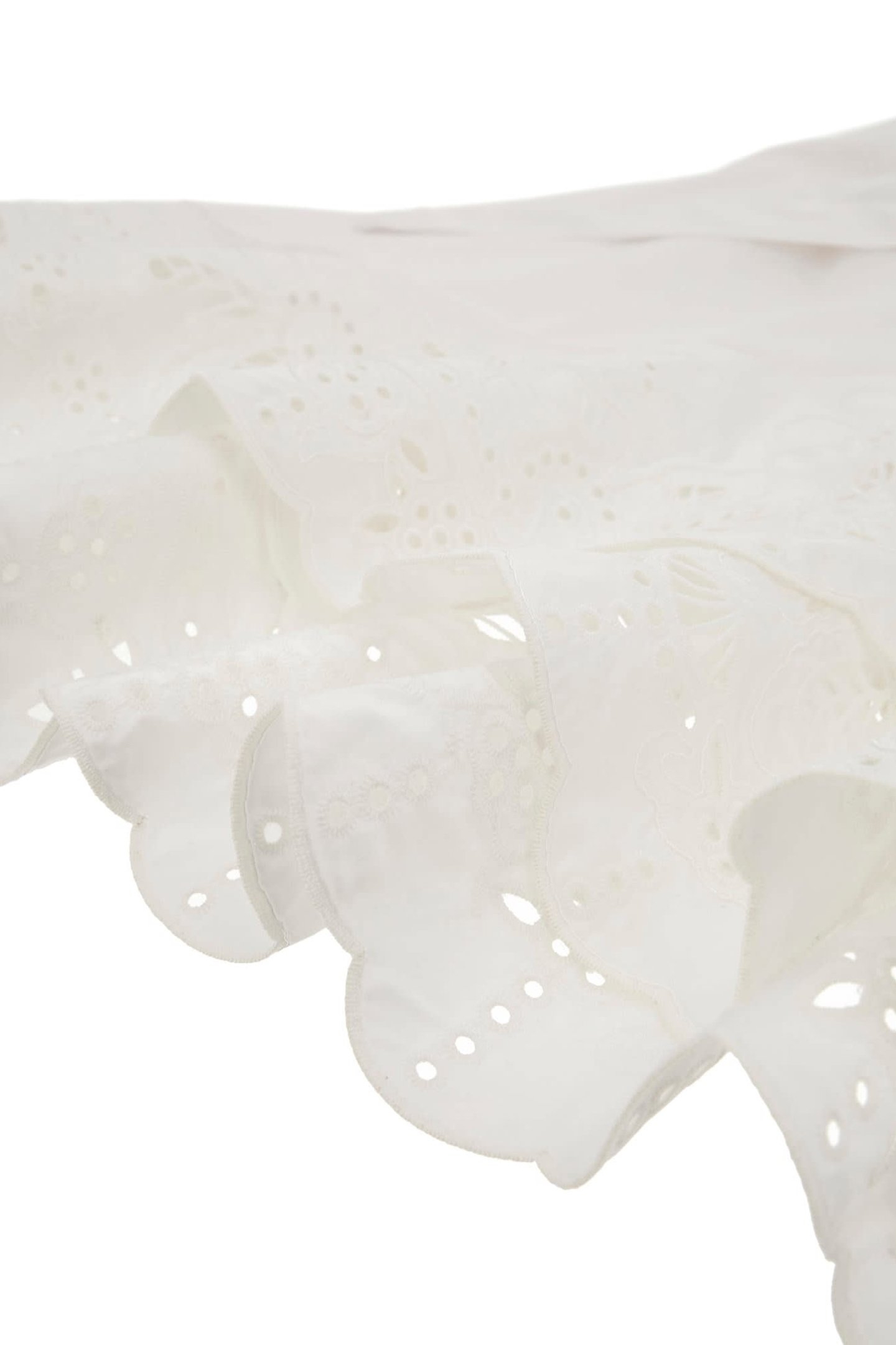 KENNEDY EYELET DRESS TRUE WHITE A000 7