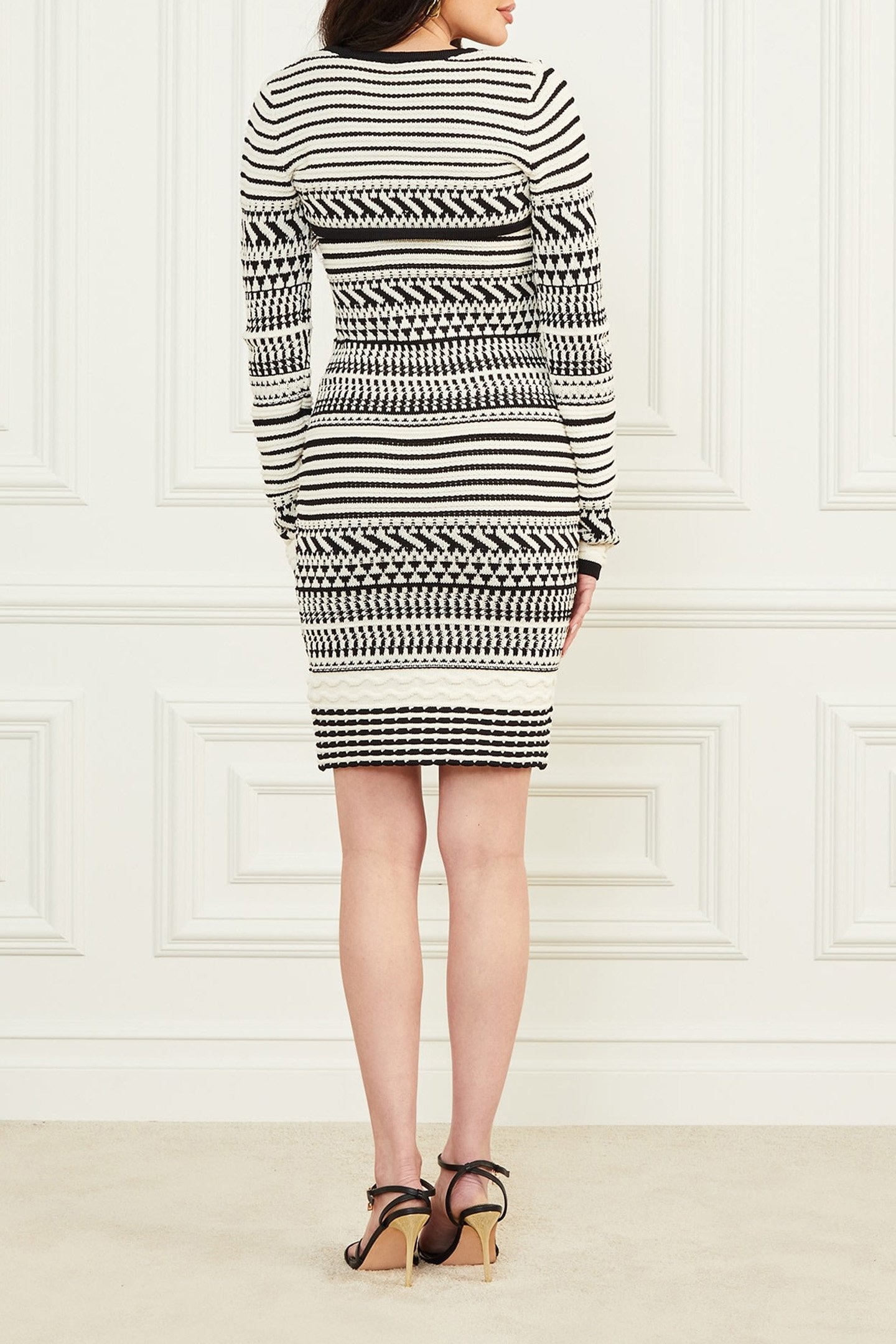 ARIANNA 2 PCS STITCH EGGSHELL AND BLACK 4