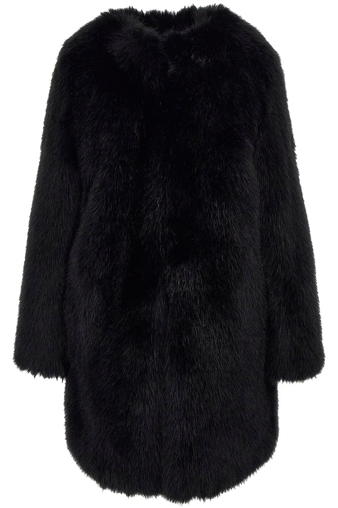 AMELIE FAUX FUR JACK JET BLACK A996 3