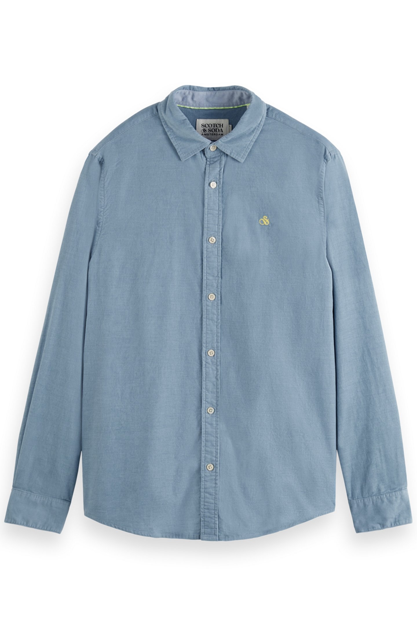 CORDUROY SHIRT BAY BLUE 1