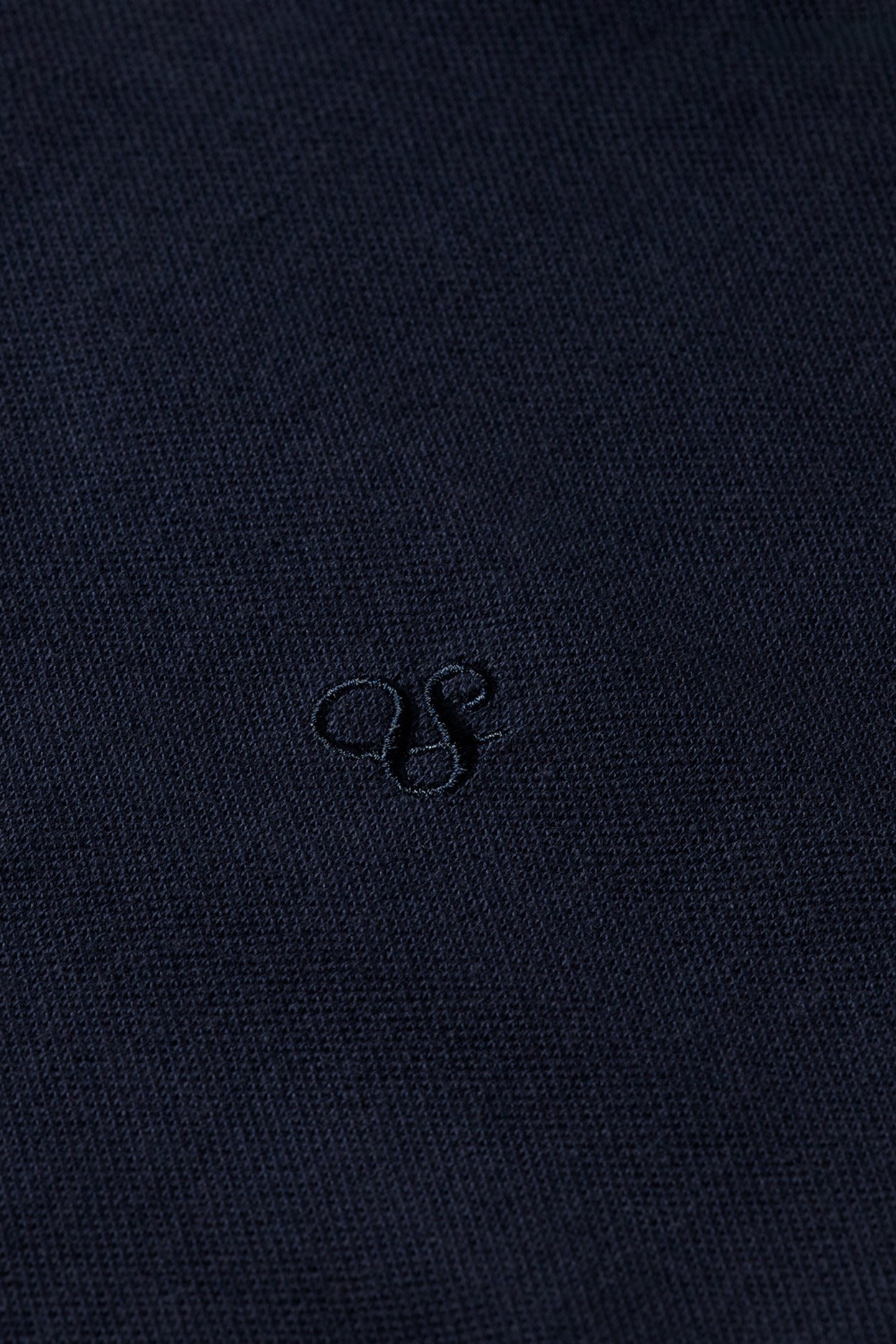 BOY GARMENT-DYED SHORT-SLEEVED PIQUE POLO NIGHT 3