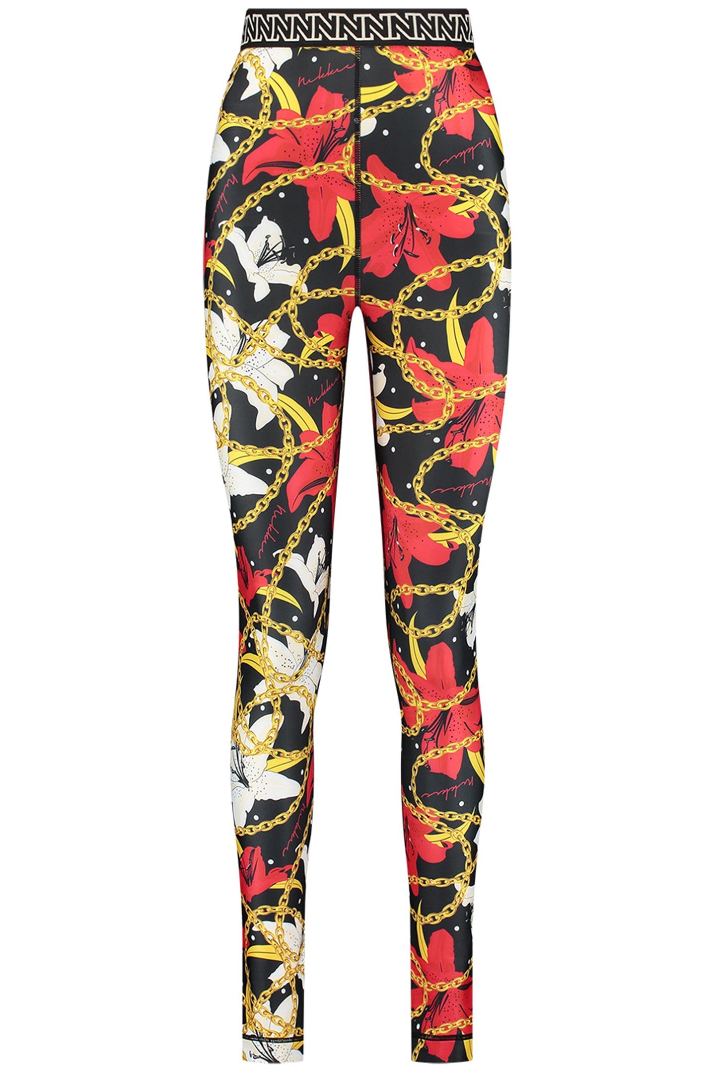 DELMAS LEGGING BLACK/GOJI BERRY 2