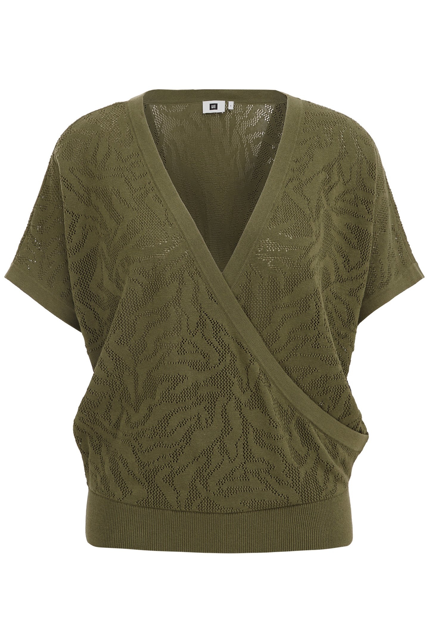 KNITTED PULLOVER ARMY GREEN 4