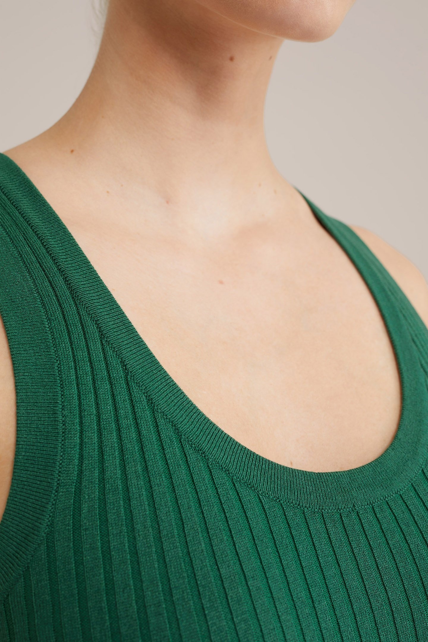 KNITTED PULLOVER GREEN 5