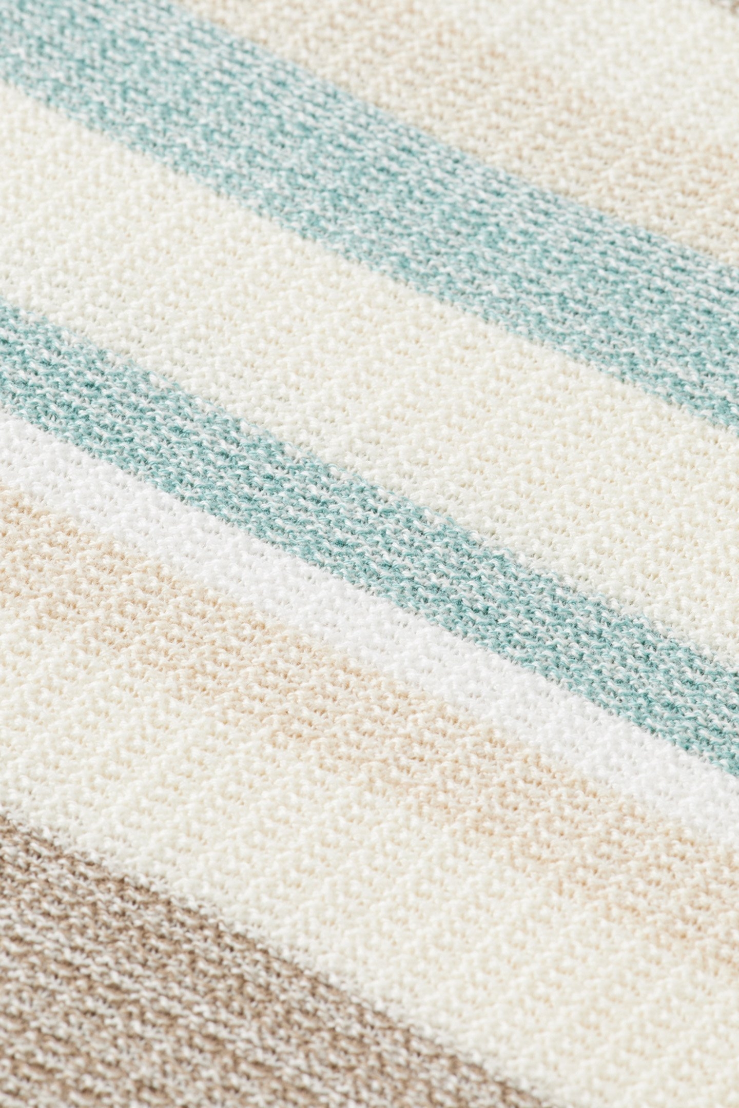 STRUCTURED KNITTED POLO MULTI STRIPE 8