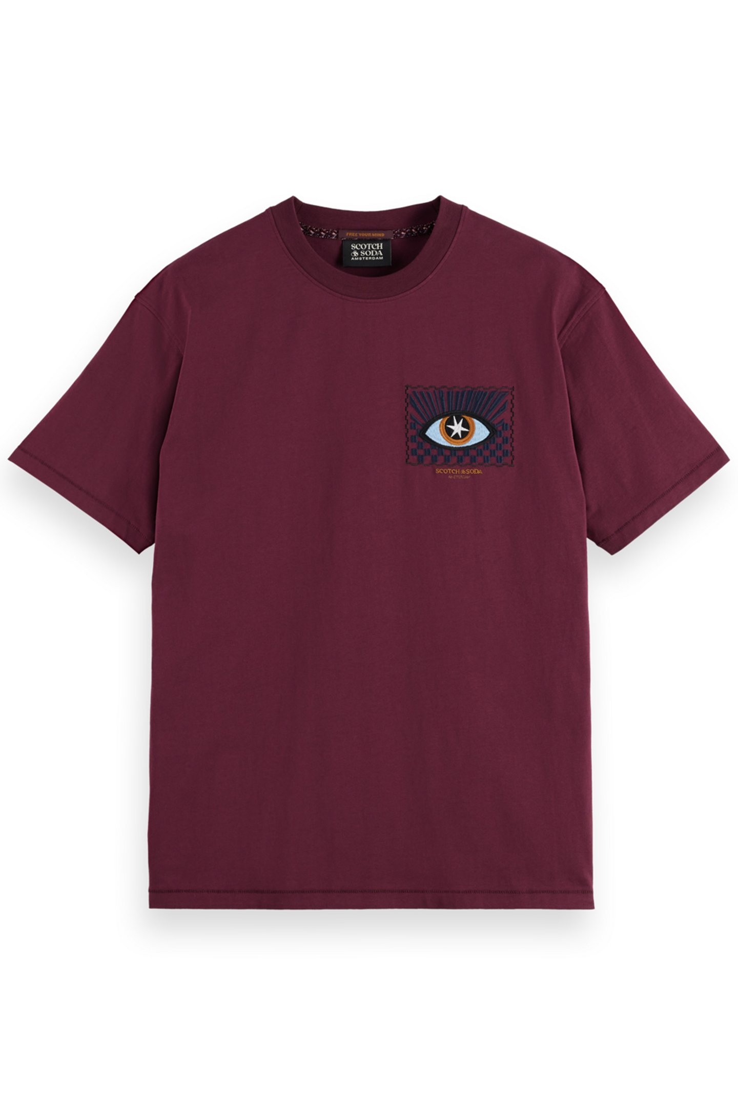 ELEVATED ARTWORK T-SHIRT DARK GRAPE 4