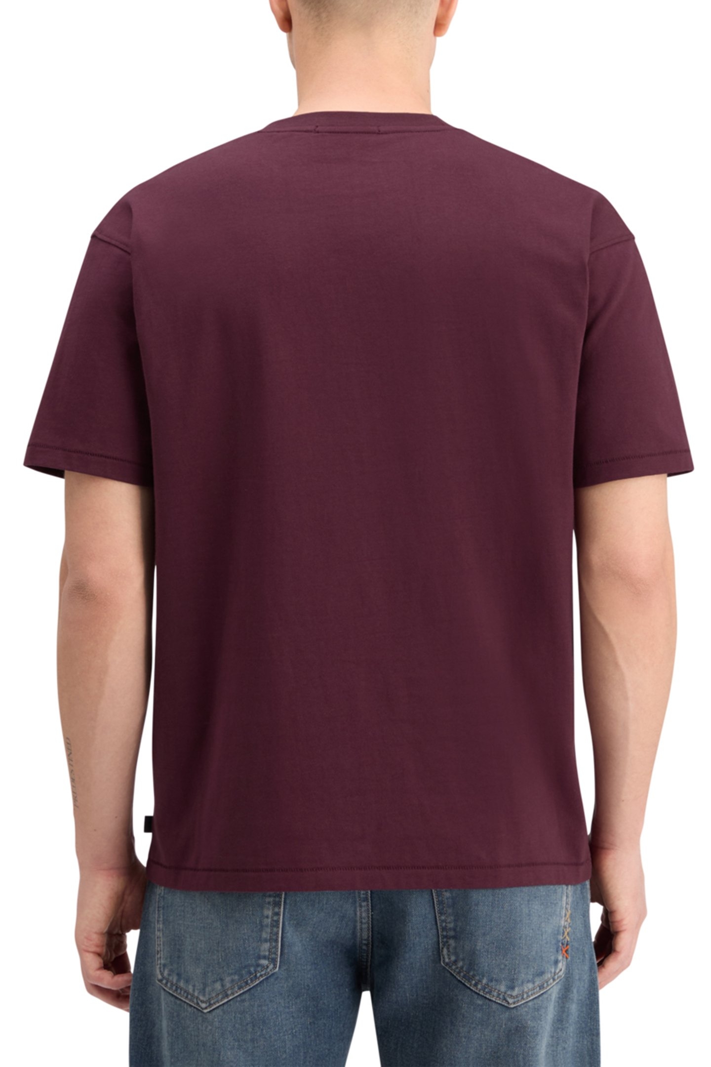 ELEVATED ARTWORK T-SHIRT DARK GRAPE 2