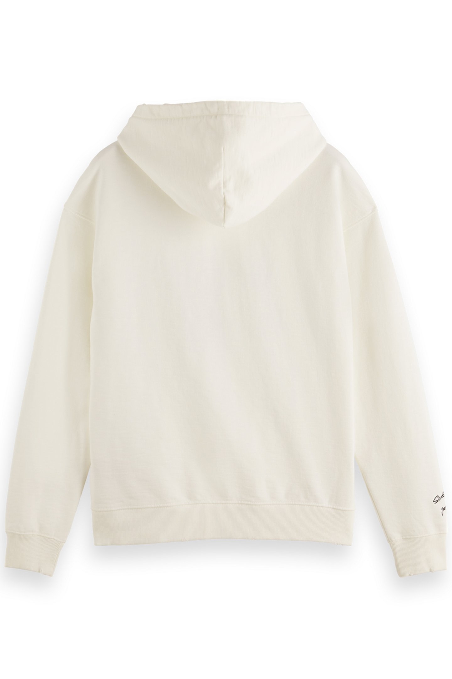 JOE JONAS X SCOTCH SODA WASHED ARTWORK HOODIE OFF WHITE 2