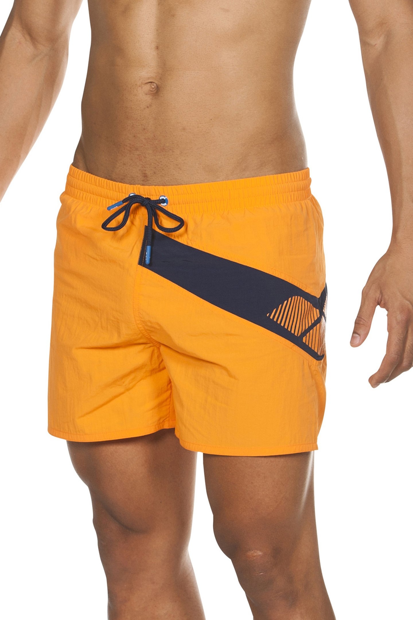 HERMES SHORT TANGERINE-NAVY 5