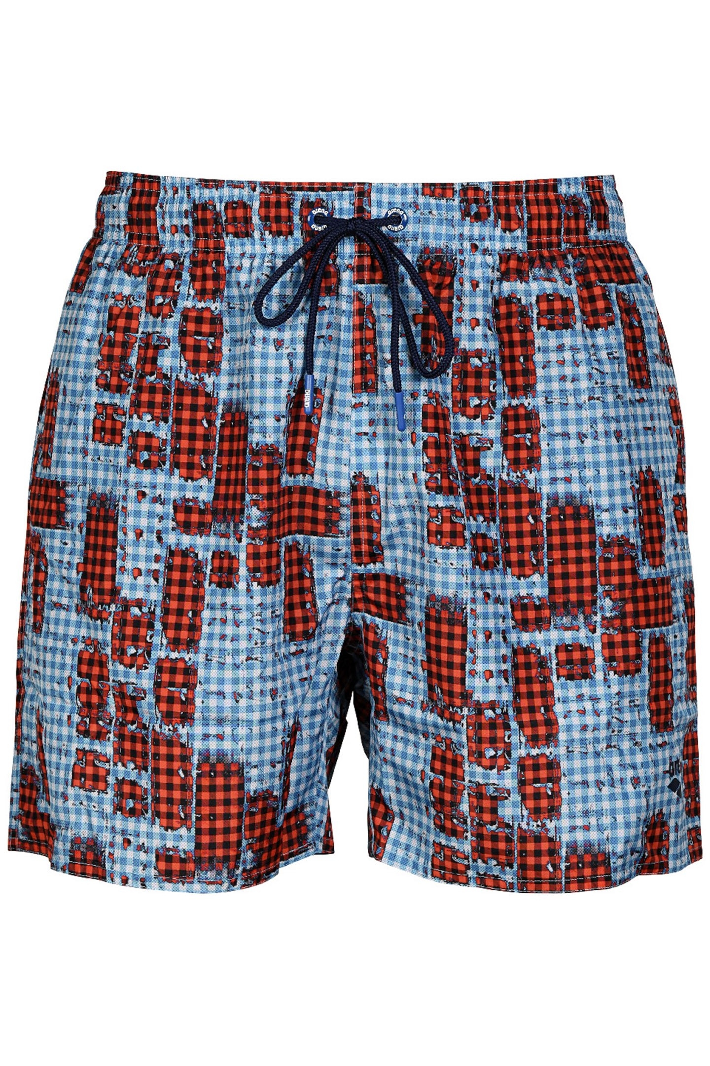 MEN'S BEACH BOXER ALLOVER RED MULTI 4