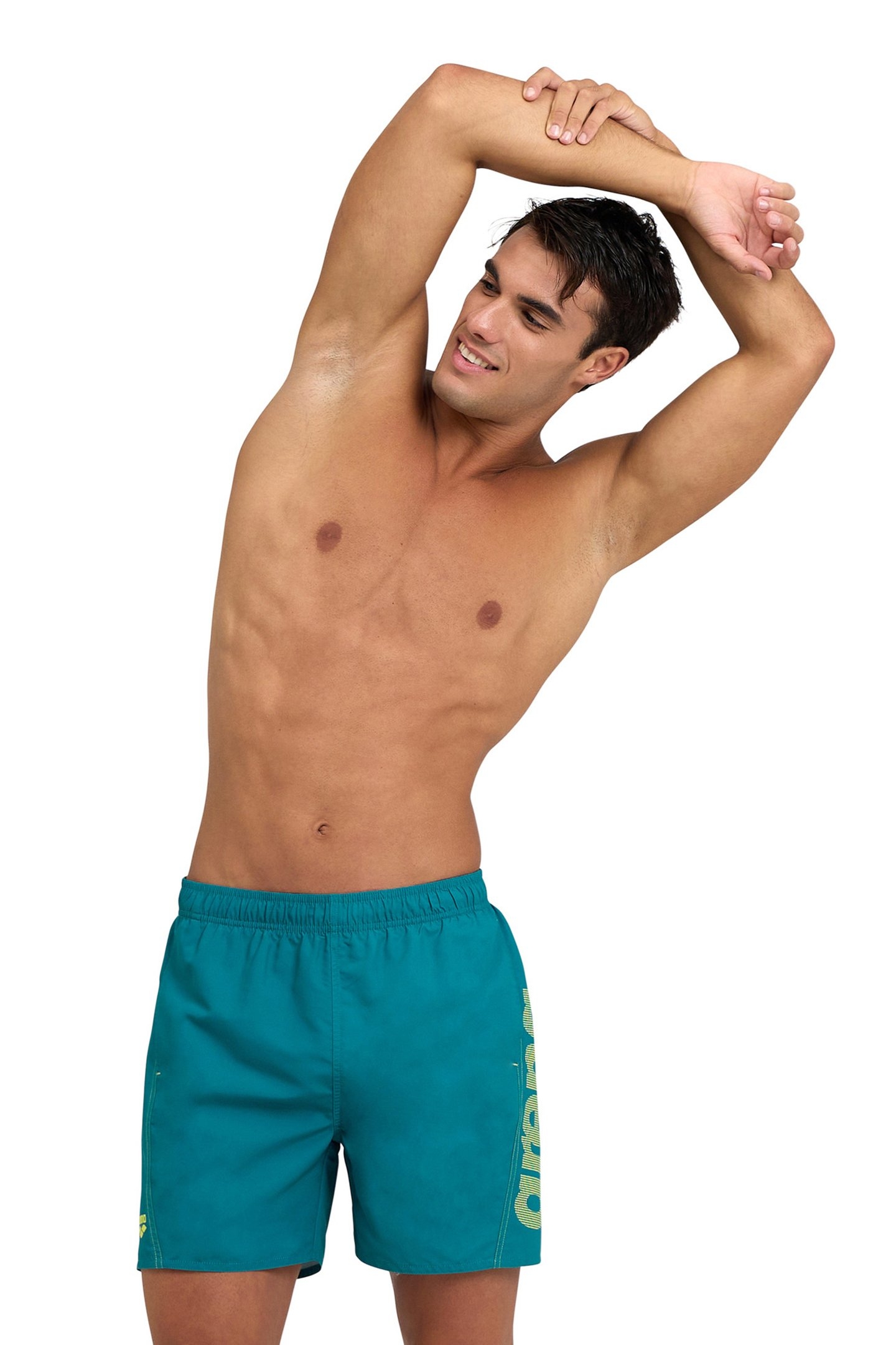 FUNDAMENTALS ARENA LOGO BOXER R GREEN LAKE-SOFT GREEN 1