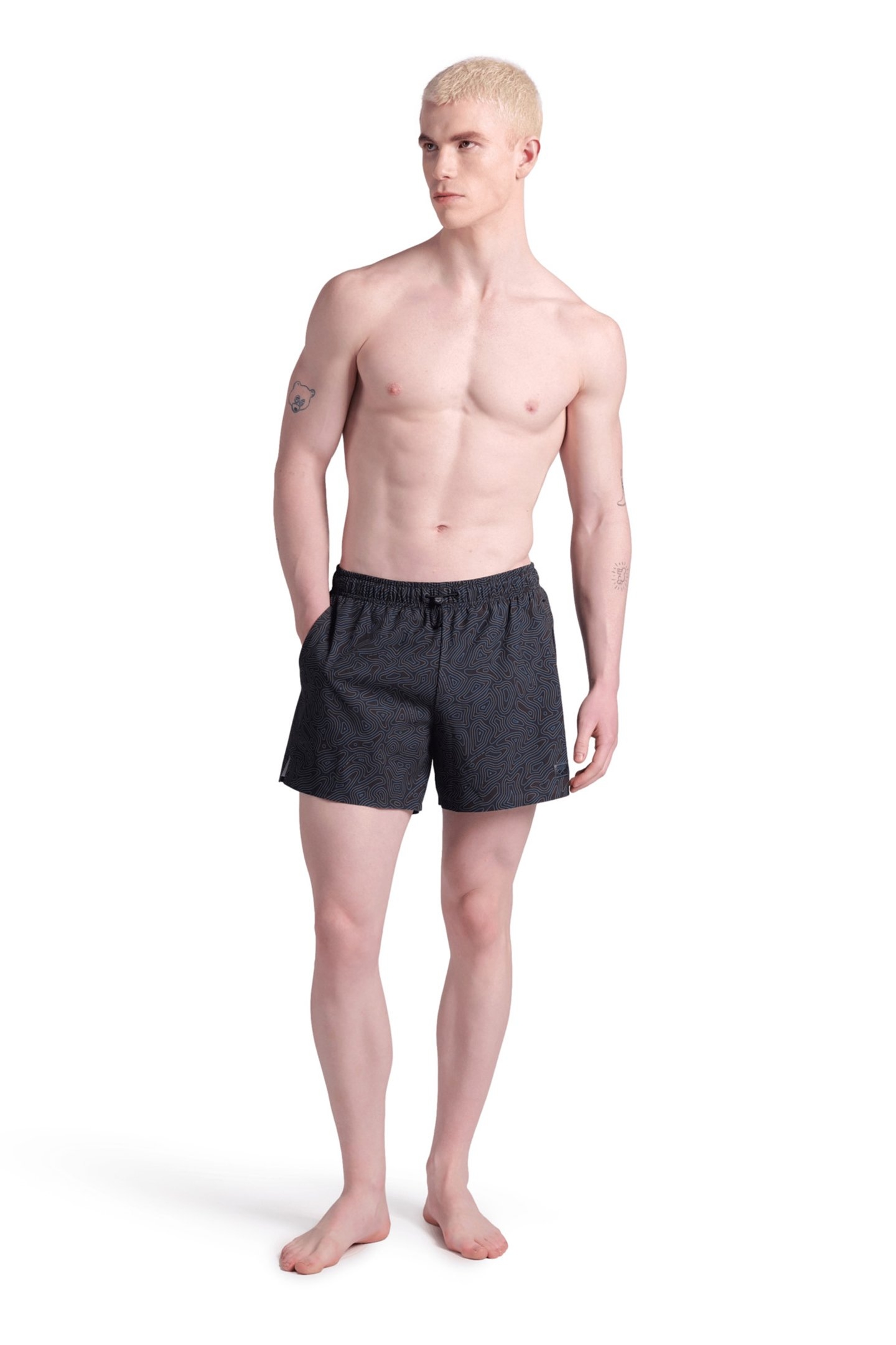 MEN'S ARENA EVO BEACH SHORT AO SEPIA MULTI 3